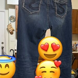 Silver Jeans Dark Blue Denim